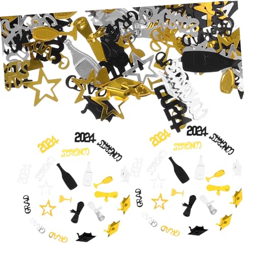 GARIOUANS Abschluss Konfetti Buntes Graduation Party Streudeko Glänzende Tischdekoration für Abschlussfeier Vielseitiges Festival Konfetti für Feier und Fotorequisiten GARIOUANS Abschluss Konfetti Buntes Graduation Party Streudeko Glänzende Tischdekoration für Abschlussfeier Vielseitiges Festival Konfetti für Feier und Fotorequisiten von GARIOUANS