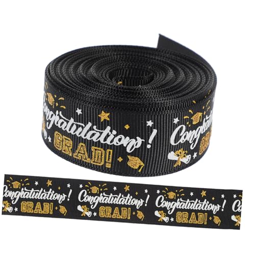 GARIOUANS Abschlussband Breit Zartes Geschenkband für DIY Dekoration Langlebiges Handgefärbtes Bastelband für Abiturfeier Geschenkverpackung Blumenarrangements GARIOUANS Abschlussband Breit Zartes Geschenkband für DIY Dekoration Langlebiges Handgefärbtes Bastelband für Abiturfeier Geschenkverpackung Blumenarrangements von GARIOUANS