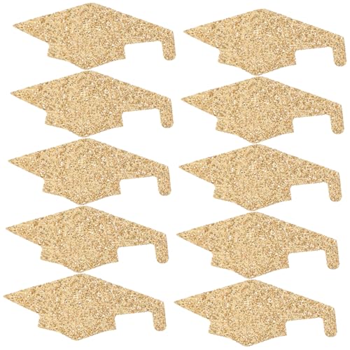 GARIOUANS Abschlusskap Konfetti für Feierlichkeiten Glitzernde Tischdekoration aus Goldenen Abschlusskappen Party Konfetti für Festliche Anlässe Einladungen und Scrapbooking GARIOUANS Abschlusskap Konfetti für Feierlichkeiten Glitzernde Tischdekoration aus Goldenen Abschlusskappen Party Konfetti für Festliche Anlässe Einladungen und Scrapbooking von GARIOUANS