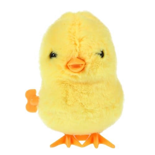GARIOUANS Aufziehbares Hähnchen Niedliches Springendes Plüschküken mit Uhrwerk für Ostergeschenk und Lustiges Tierspielzeug für Zuhause und Feiertage GARIOUANS Aufziehbares Hähnchen Niedliches Springendes Plüschküken mit Uhrwerk für Ostergeschenk und Lustiges Tierspielzeug für Zuhause und Feiertage von GARIOUANS