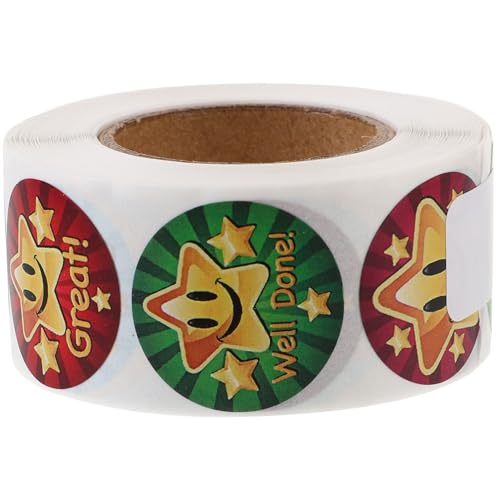 GARIOUANS Belohnungssticker mit Bunten Cartoon motiven Selbstklebende Schüler Aufkleber zur Motivation Kreative Dekorationssticker für Lehrer mit Vielfältigen Mustern für Schulpreise und GARIOUANS Belohnungssticker mit Bunten Cartoon motiven Selbstklebende Schüler Aufkleber zur Motivation Kreative Dekorationssticker für Lehrer mit Vielfältigen Mustern für Schulpreise und von GARIOUANS