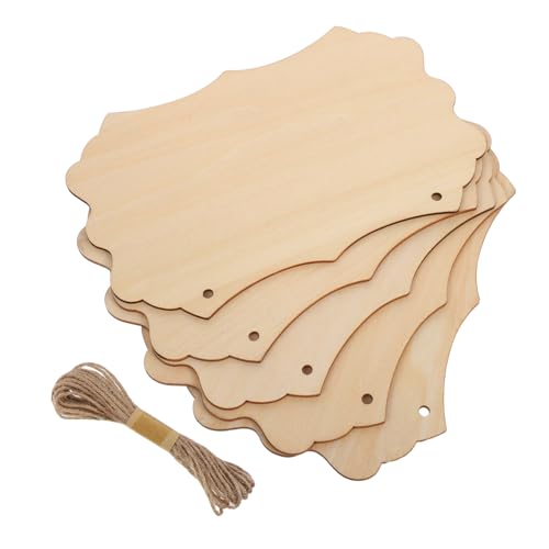 GARIOUANS Blanko Holzschild Holzschild Mit Seil Holzbrett Hängeschild Rustikale Heimdekoration Holzwandschild Holzschilder Unbehandeltes Hängedekorschild GARIOUANS Blanko Holzschild Holzschild Mit Seil Holzbrett Hängeschild Rustikale Heimdekoration Holzwandschild Holzschilder Unbehandeltes Hängedekorschild von GARIOUANS