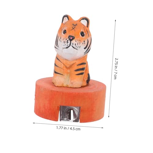 GARIOUANS Bleistiftmesser Mit Simuliertem Tiger Bleistiftspitzer Bleistiftspitzer Buntstiftspitzer Handspitzer Kawaii Schulbedarf Buntstiftspitzer Schreibwaren Für Süßer GARIOUANS Bleistiftmesser Mit Simuliertem Tiger Bleistiftspitzer Bleistiftspitzer Buntstiftspitzer Handspitzer Kawaii Schulbedarf Buntstiftspitzer Schreibwaren Für Süßer von GARIOUANS