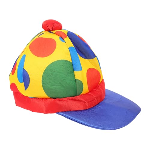 GARIOUANS Clown Hut für Karneval Lustige Cosplay Mütze für Halloween und Kinderfeste Leicht und Bequem mit Bunten Farben Verkleidung für Erwachsene und Teenager GARIOUANS Clown Hut für Karneval Lustige Cosplay Mütze für Halloween und Kinderfeste Leicht und Bequem mit Bunten Farben Verkleidung für Erwachsene und Teenager von GARIOUANS