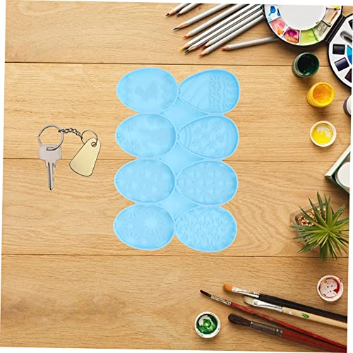 GARIOUANS DIY Silikonform für Schlüsselanhänger Flexible Gießform für Bunte Anhänger Wiederverwendbar Leicht zu Reinigen Gesundes Material für Osterdekoration und DIY Handwerk GARIOUANS DIY Silikonform für Schlüsselanhänger Flexible Gießform für Bunte Anhänger Wiederverwendbar Leicht zu Reinigen Gesundes Material für Osterdekoration und DIY Handwerk von GARIOUANS