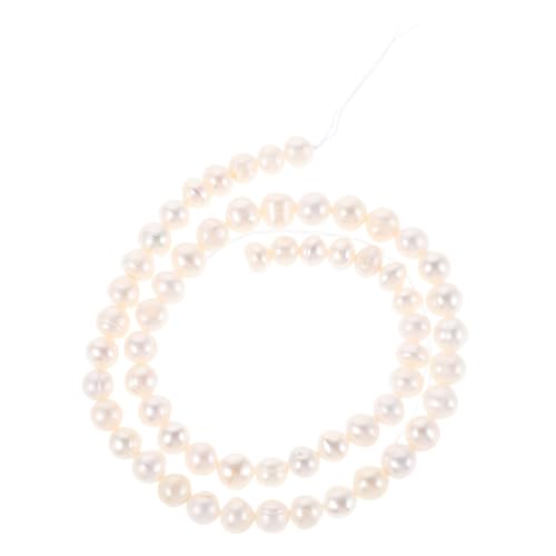 GARIOUANS Dekoration Perlen Armbänder Schmuck Perle Süßwasser Stränge Girlande Handwerk Perlen Für Zubehör Handwerk Perlenherstellung Natürliche Mm DIY Frauen Mädchen Weiß Halsketten GARIOUANS Dekoration Perlen Armbänder Schmuck Perle Süßwasser Stränge Girlande Handwerk Perlen Für Zubehör Handwerk Perlenherstellung Natürliche Mm DIY Frauen Mädchen Weiß Halsketten von GARIOUANS