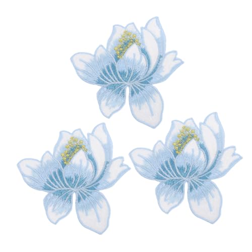 GARIOUANS Dekorative Stickerei Patches Lotusblume Bügelflicken DIY Kleidung Reparatur Applikation für Qipao und Textilien Einfache Anwendung Vielseitig für Nähprojekte und Basteln GARIOUANS Dekorative Stickerei Patches Lotusblume Bügelflicken DIY Kleidung Reparatur Applikation für Qipao und Textilien Einfache Anwendung Vielseitig für Nähprojekte und Basteln von GARIOUANS