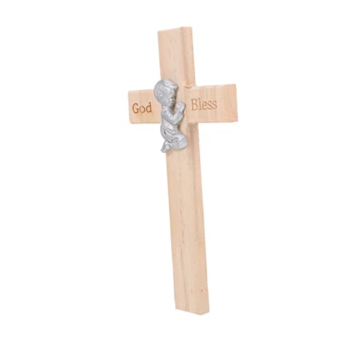GARIOUANS Dekoratives Holzkreuz Massivem Holz Handgefertigtes Christliches Hängendes Wandornament für Zuhause Büro oder Kirchendekoration für Religiöse Inspiration und Vielseitige GARIOUANS Dekoratives Holzkreuz Massivem Holz Handgefertigtes Christliches Hängendes Wandornament für Zuhause Büro oder Kirchendekoration für Religiöse Inspiration und Vielseitige von GARIOUANS