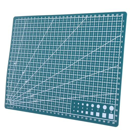 GARIOUANS Doppelseitige Selbstheilende Schneidematte Rutschfeste Bastelunterlage mit Präzisem Messgitter für Näharbeiten DIY Projekte und Kunsthandwerk GARIOUANS Doppelseitige Selbstheilende Schneidematte Rutschfeste Bastelunterlage mit Präzisem Messgitter für Näharbeiten DIY Projekte und Kunsthandwerk von GARIOUANS
