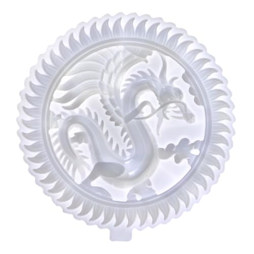 GARIOUANS Dragon Silikonform für Epoxidharz DIY Drachen Prägeplatte Gießform für Wanddekoration und Bastelprojekte Flexibel und Leicht zu Reinigen Hochwertige Details für Kreative von GARIOUANS