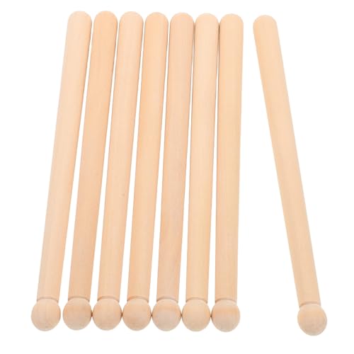 GARIOUANS Drumsticks Anfängerfreundliche Drumsticks Für – Holzsticks Mit Rutschfester Oberfläche Für E Drums Und Marching Snare von GARIOUANS