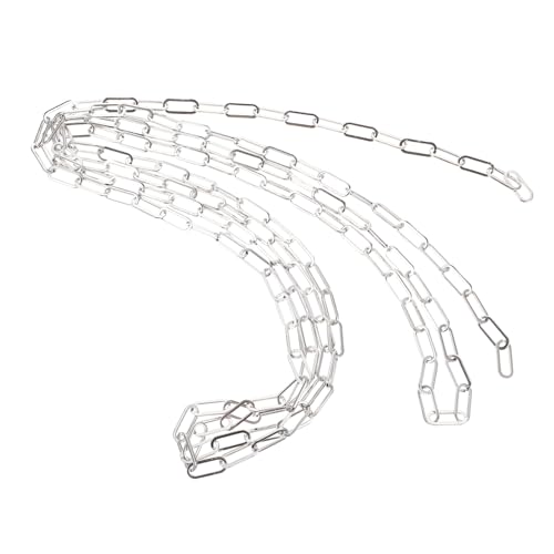 GARIOUANS Edelstahl DIY Gliederkette Oval Flach Kabelkette Rostfrei Schmuck Zubehör für Halskette Armband Selbermachen Robust und Formstabil GARIOUANS Edelstahl DIY Gliederkette Oval Flach Kabelkette Rostfrei Schmuck Zubehör für Halskette Armband Selbermachen Robust und Formstabil von GARIOUANS