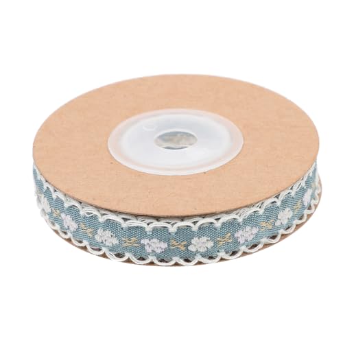 GARIOUANS Ethnisches Besticktes Jacquard Band Blau Dekoratives DIY Geschenkverpackungsband Trachtenborte für Kleidung Geschenkboxen Blumensträuße und Bastelprojekte GARIOUANS Ethnisches Besticktes Jacquard Band Blau Dekoratives DIY Geschenkverpackungsband Trachtenborte für Kleidung Geschenkboxen Blumensträuße und Bastelprojekte von GARIOUANS