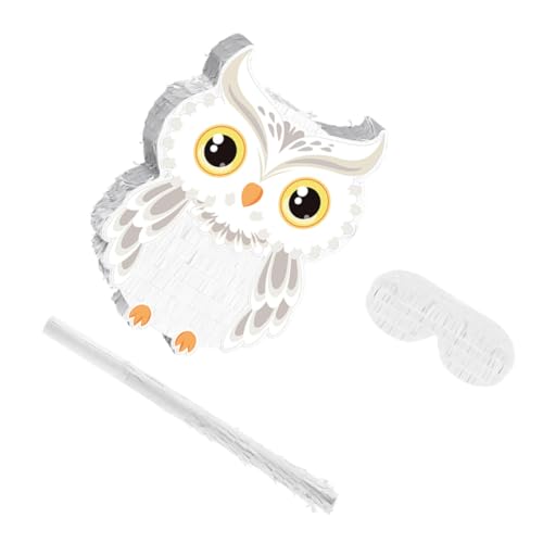 GARIOUANS Eulen Piñata mit Robustem Material für Kindergeburtstag Halloween Shower Lebhaftes Dschungel Tier Design Stock und Augenbinde Buntes Partyspiel Zubehör GARIOUANS Eulen Piñata mit Robustem Material für Kindergeburtstag Halloween Shower Lebhaftes Dschungel Tier Design Stock und Augenbinde Buntes Partyspiel Zubehör von GARIOUANS