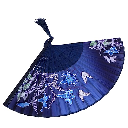 GARIOUANS Faltfächer Dekorative Faltfächer Orientalischer Fächer Blumenmuster Damen Dekorationen Vintage Handfächer Faltbar Kleiner Stil Exquisiter Handfächer Faltbar GARIOUANS Faltfächer Dekorative Faltfächer Orientalischer Fächer Blumenmuster Damen Dekorationen Vintage Handfächer Faltbar Kleiner Stil Exquisiter Handfächer Faltbar von GARIOUANS