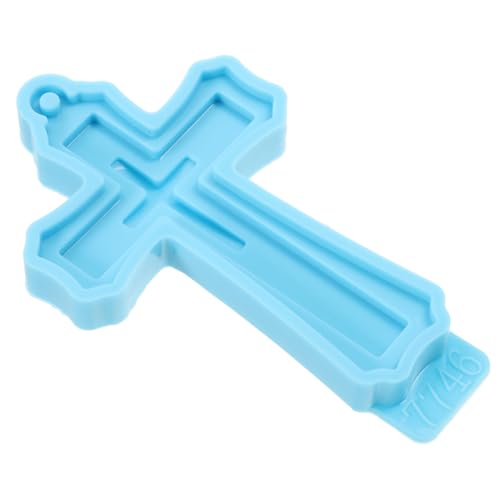 GARIOUANS Flexible Silikonform Kreuz Anhänger DIY Gießform für Epoxidharz Schmuck Schlüsselanhänger Bastelprojekte Sicher und Einfach zu Verwenden GARIOUANS Flexible Silikonform Kreuz Anhänger DIY Gießform für Epoxidharz Schmuck Schlüsselanhänger Bastelprojekte Sicher und Einfach zu Verwenden von GARIOUANS
