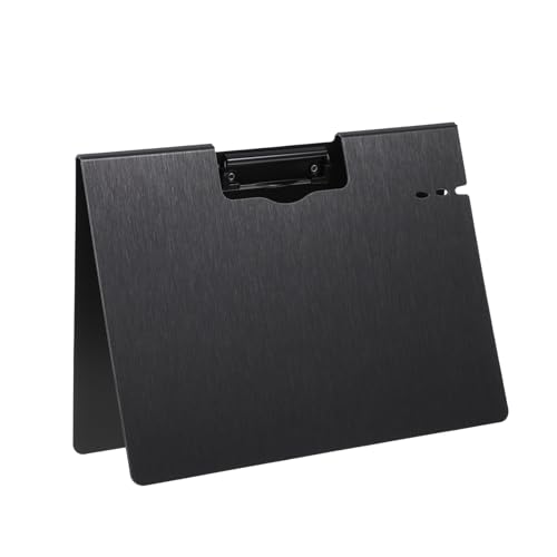 GARIOUANS Folder Schreibbrett Faltbarer Dokumentenhalter aus Grauem Metallimitat Leicht und Handlich Glatte Kanten für Büro Schule und Unterwegs Vielseitig als Akten und Schreibunterlage GARIOUANS Folder Schreibbrett Faltbarer Dokumentenhalter aus Grauem Metallimitat Leicht und Handlich Glatte Kanten für Büro Schule und Unterwegs Vielseitig als Akten und Schreibunterlage von GARIOUANS