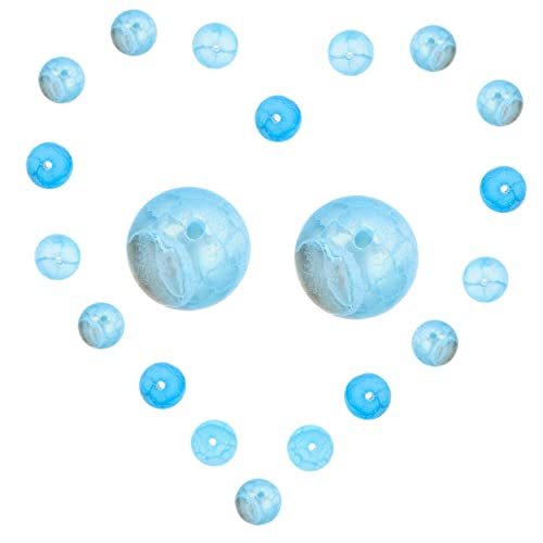 GARIOUANS Frosted Agate Beads DIY Schmuckperlen Runde Perlen für und Armbänder für Bastelprojekte pro Strang Handgefertigte Schmuckherstellung GARIOUANS Frosted Agate Beads DIY Schmuckperlen Runde Perlen für und Armbänder für Bastelprojekte pro Strang Handgefertigte Schmuckherstellung von GARIOUANS