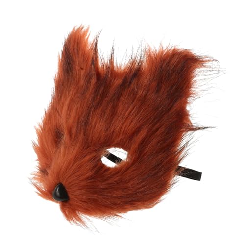 GARIOUANS Fuchs Halbtagsmaske für Kostümpartys Tiermaske für Halloween Stilvolle Maske für Karneval und Cosplay Events Bequem und Vielseitig für Einzigartiges Design für Aufsehen GARIOUANS Fuchs Halbtagsmaske für Kostümpartys Tiermaske für Halloween Stilvolle Maske für Karneval und Cosplay Events Bequem und Vielseitig für Einzigartiges Design für Aufsehen von GARIOUANS