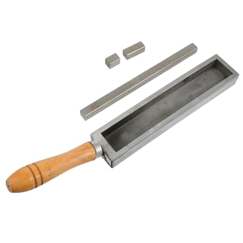 GARIOUANS Gießform Gold Silber mit Holzgriff Schmelzform Metallgießform für und Goldschmelze Hitzebeständig Leicht Tragbar Stabile Metalllegierung GARIOUANS Gießform Gold Silber mit Holzgriff Schmelzform Metallgießform für und Goldschmelze Hitzebeständig Leicht Tragbar Stabile Metalllegierung von GARIOUANS