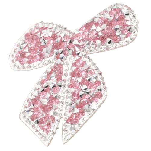GARIOUANS Glitzernde Strass Aufbügler Rosa Bowknot Patch Funkelnde Rhinestone Applikation zum Aufbügeln DIY Kleidung Dekoration Geeignet für Taschen Hüte Socken Leichte Reparatur GARIOUANS Glitzernde Strass Aufbügler Rosa Bowknot Patch Funkelnde Rhinestone Applikation zum Aufbügeln DIY Kleidung Dekoration Geeignet für Taschen Hüte Socken Leichte Reparatur von GARIOUANS