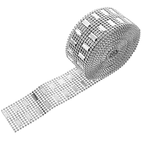 GARIOUANS Glitzerndes Strassband Selbstklebendes Diamant Mesh Rollband für Bastelarbeiten Dekoration und Hochzeiten Vielseitig Einsetzbar für Handwerk Kleidung und Mehr GARIOUANS Glitzerndes Strassband Selbstklebendes Diamant Mesh Rollband für Bastelarbeiten Dekoration und Hochzeiten Vielseitig Einsetzbar für Handwerk Kleidung und Mehr von GARIOUANS