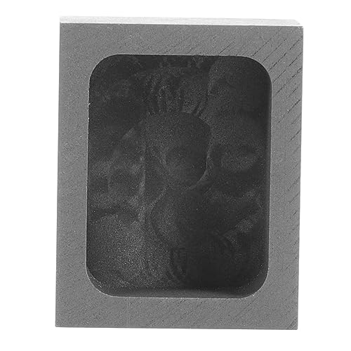 GARIOUANS Graphit Gießform Hochtemperaturbeständige Schmelzform für Metallguss und Schmuckherstellung für DIY Projekte Experimente und Wissenschaftliche Anwendungen von GARIOUANS