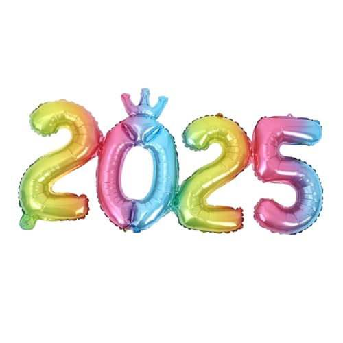 GARIOUANS Große Folienballons für Neujahrsfeiern Folienballons zur Dekoration für Foto Props für Partys Hause GARIOUANS Große Folienballons für Neujahrsfeiern Folienballons zur Dekoration für Foto Props für Partys Hause von GARIOUANS