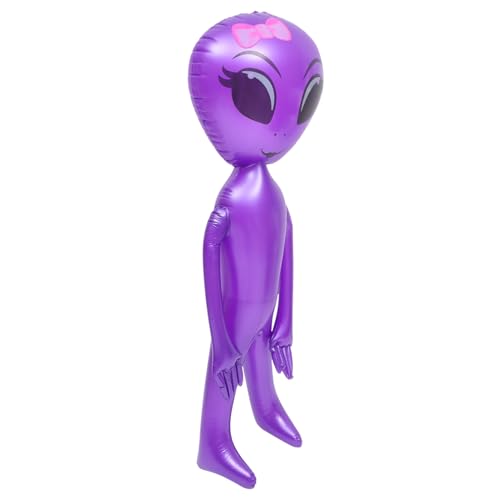 GARIOUANS Großer PVC Party Ballon Aufblasbarer mit Schleife Langlebiges Halloween Dekorationsspielzeug für Partyspiele und Party Favor Leicht Tragbar von GARIOUANS