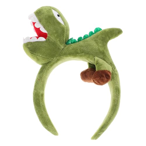 GARIOUANS Grüner Dinosaurier Haarreif aus Elastischem Stoff Cartoon Haarschmuck für Party Karneval und Cosplay Bequemes Niedliches Tier Haarband für Damen GARIOUANS Grüner Dinosaurier Haarreif aus Elastischem Stoff Cartoon Haarschmuck für Party Karneval und Cosplay Bequemes Niedliches Tier Haarband für Damen von GARIOUANS