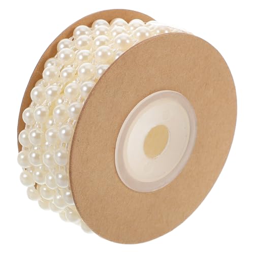 GARIOUANS Halbrunde Perlenkette Beige Abs Halbperlen Perlengirlande zum Basteln Schmuckherstellung Diy Armbänder Halsketten Zubehör für Kreative Handarbeiten GARIOUANS Halbrunde Perlenkette Beige Abs Halbperlen Perlengirlande zum Basteln Schmuckherstellung Diy Armbänder Halsketten Zubehör für Kreative Handarbeiten von GARIOUANS
