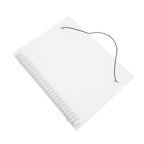 GARIOUANS Halbtransparenter PP Notizbuch Umschlag Binder Hülle Robuster Schutz für Büro Schule Leicht und Platzsparend GARIOUANS Halbtransparenter PP Notizbuch Umschlag Binder Hülle Robuster Schutz für Büro Schule Leicht und Platzsparend von GARIOUANS