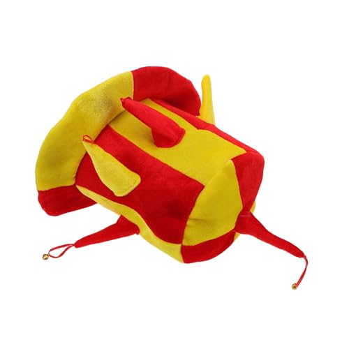 GARIOUANS Halloween Clown Hut für Kostümpartys Lustige Karneval für Cosplay und Festival Dekoration Unvergessliche mit Freunden GARIOUANS Halloween Clown Hut für Kostümpartys Lustige Karneval für Cosplay und Festival Dekoration Unvergessliche mit Freunden von GARIOUANS