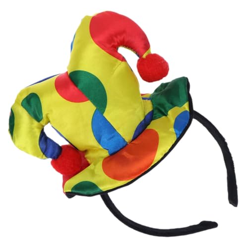 GARIOUANS Halloween Haarreif Clown Design Einzigartiges Party Cosplay Haarband Halloween Stirnband für Damen Dekoratives Karneval Accessoire für Themen und Kostümpartys GARIOUANS Halloween Haarreif Clown Design Einzigartiges Party Cosplay Haarband Halloween Stirnband für Damen Dekoratives Karneval Accessoire für Themen und Kostümpartys von GARIOUANS