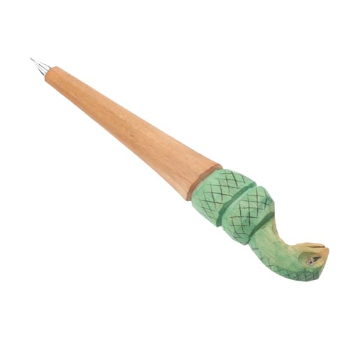GARIOUANS Handgeschnitzter Holz-kugelschreiber Schlange Einzigartiger Tierform-stift Langlebiger Schreibstift für Schule Büro Niedlicher Cartoon Stift als Geschenk für Naturfreunde GARIOUANS Handgeschnitzter Holz-kugelschreiber Schlange Einzigartiger Tierform-stift Langlebiger Schreibstift für Schule Büro Niedlicher Cartoon Stift als Geschenk für Naturfreunde von GARIOUANS