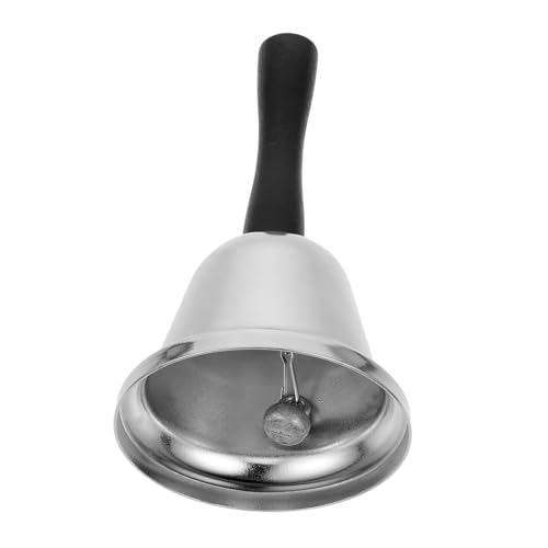 GARIOUANS Handglocke mit Holzgriff Langlebige Laute Serviceglocke für Restaurant Schule Büro Kleine Kreative Handglocke als Dekorative Rufglocke und Partyglocke GARIOUANS Handglocke mit Holzgriff Langlebige Laute Serviceglocke für Restaurant Schule Büro Kleine Kreative Handglocke als Dekorative Rufglocke und Partyglocke von GARIOUANS