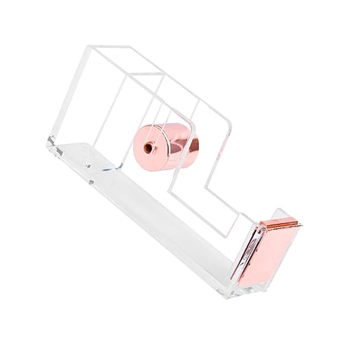 GARIOUANS Haushaltsbandspender mit Dekorativem Design Praktischer Klebeband Abroller für Büro Schule und Zuhause Bandschneider Roségold Einfaches GARIOUANS Haushaltsbandspender mit Dekorativem Design Praktischer Klebeband Abroller für Büro Schule und Zuhause Bandschneider Roségold Einfaches von GARIOUANS