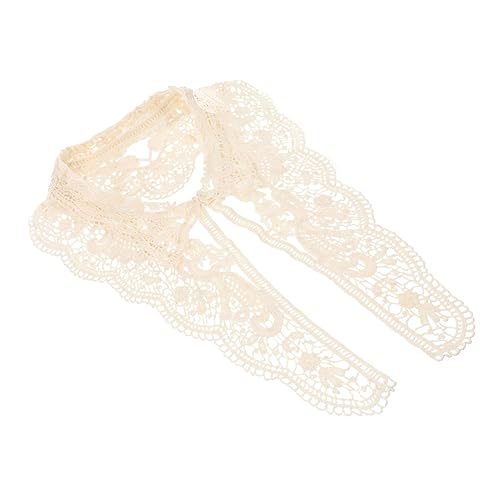 GARIOUANS Hollow Out Spitzenkragen mit Besticktem Baumwollfaden Leichter DIY Spitzenapplikation Eleganter Blumenkragen Hautfreundlich und Vielseitig für Kleidung und Kostümdekoration GARIOUANS Hollow Out Spitzenkragen mit Besticktem Baumwollfaden Leichter DIY Spitzenapplikation Eleganter Blumenkragen Hautfreundlich und Vielseitig für Kleidung und Kostümdekoration von GARIOUANS