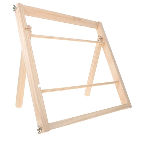 GARIOUANS Holz Bandhalter Organizer Regal Stabiles Geschenkband Aufbewahrungssystem für Bastelbedarf Nähzimmer Zubehör Multifunktionales Geschenkpapier und Farbband Display GARIOUANS Holz Bandhalter Organizer Regal Stabiles Geschenkband Aufbewahrungssystem für Bastelbedarf Nähzimmer Zubehör Multifunktionales Geschenkpapier und Farbband Display von GARIOUANS