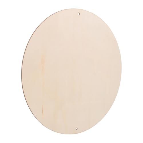GARIOUANS Holzplatte zum Basteln Rundes DIY Holzbrett für Clay und Handgemachte Kunstwerke Langlebiges Naturholz mit Robuster Oberfläche für Kreative Bastelprojekte und Weihnachtsdekoration GARIOUANS Holzplatte zum Basteln Rundes DIY Holzbrett für Clay und Handgemachte Kunstwerke Langlebiges Naturholz mit Robuster Oberfläche für Kreative Bastelprojekte und Weihnachtsdekoration von GARIOUANS