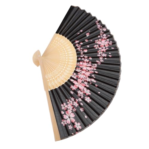 GARIOUANS Japanischer Faltbarer Brautfächer aus Seidenstoff mit Kirschblüten-motiv Leichter Handlicher Faltfächer für Frauen Elegantes Hochzeits Party-accessoire Langlebig und Komfortabel zu GARIOUANS Japanischer Faltbarer Brautfächer aus Seidenstoff mit Kirschblüten-motiv Leichter Handlicher Faltfächer für Frauen Elegantes Hochzeits Party-accessoire Langlebig und Komfortabel zu von GARIOUANS