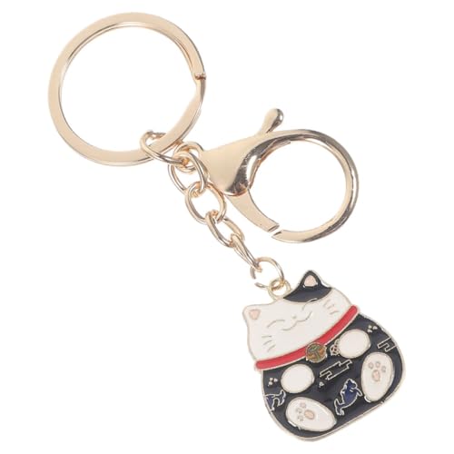 GARIOUANS Japanischer Glückskatze Schlüsselanhänger Schwarz Vielseitiger Taschen Schlüsselanhänger Dekorativer Glücksbringer für Geldbörsen Geschenkidee für Katzenliebhaber Hochwertiges GARIOUANS Japanischer Glückskatze Schlüsselanhänger Schwarz Vielseitiger Taschen Schlüsselanhänger Dekorativer Glücksbringer für Geldbörsen Geschenkidee für Katzenliebhaber Hochwertiges von GARIOUANS