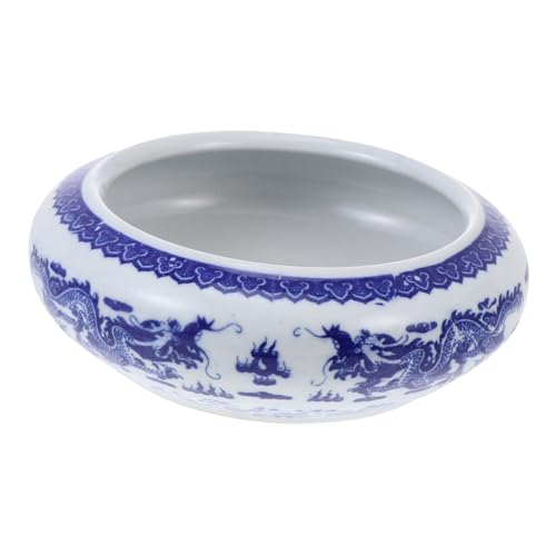 GARIOUANS Keramik Tuschepinsel Waschbecken Chinesische Kalligrafie Pinselhalter aus Langlebiger Hochwertiger Porzellan Handpoliert Design für Traditionelle Malerei und Schriftkunst GARIOUANS Keramik Tuschepinsel Waschbecken Chinesische Kalligrafie Pinselhalter aus Langlebiger Hochwertiger Porzellan Handpoliert Design für Traditionelle Malerei und Schriftkunst von GARIOUANS