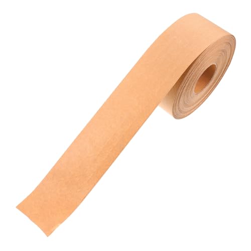 GARIOUANS Klebeband Packband aus Umweltfreundlichem Kraftpapier Selbstklebend Beschreibbar Hitzebeständig für Versand Verpackung und Kartonversiegelung von GARIOUANS