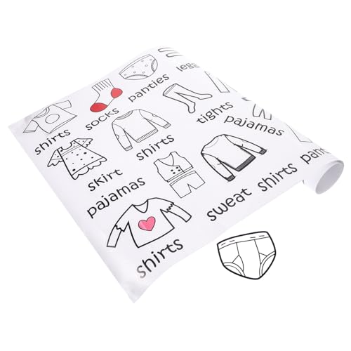 GARIOUANS Kleidungsetiketten Aufkleber Selbstklebend Klassifizierungssticker für Kleiderschrank Kommode Kleidung Sortieraufkleber mit Text und Bild für Einfache Organisation und Dekoration GARIOUANS Kleidungsetiketten Aufkleber Selbstklebend Klassifizierungssticker für Kleiderschrank Kommode Kleidung Sortieraufkleber mit Text und Bild für Einfache Organisation und Dekoration von GARIOUANS