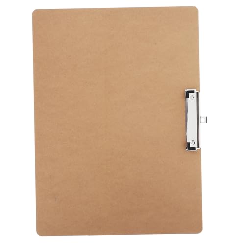 GARIOUANS Klemmbrett mit Metallclip Dicke Holzplatte Schreibbrett Robustes Schreibbrett Horizontal Geeignet für Büro Schule Zuhause zur Dokumentenablage und Notizen GARIOUANS Klemmbrett mit Metallclip Dicke Holzplatte Schreibbrett Robustes Schreibbrett Horizontal Geeignet für Büro Schule Zuhause zur Dokumentenablage und Notizen von GARIOUANS
