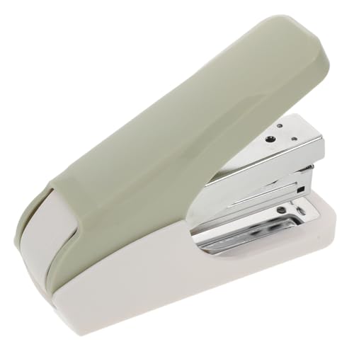 GARIOUANS Kompakter Heavy Duty Desktop Hefter Einfinger Bedienung Tragbarer Bürohefter für Schule und Reise Präzise Buchbindung und Papierheftung Leichtes Langlebiges Design von GARIOUANS
