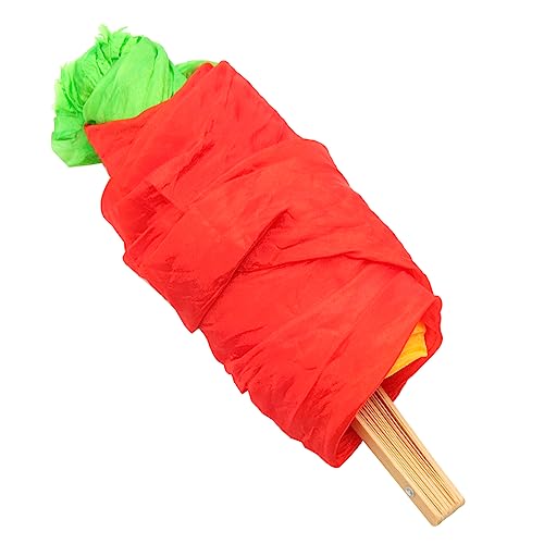 GARIOUANS Langer Farbverlaufs Silk Tanzfächer Satin für Bauchtanz Langlebig und Elegant als Performance Requisite für Yangko und Tanzaufführungen Zufällige Farbe GARIOUANS Langer Farbverlaufs Silk Tanzfächer Satin für Bauchtanz Langlebig und Elegant als Performance Requisite für Yangko und Tanzaufführungen Zufällige Farbe von GARIOUANS