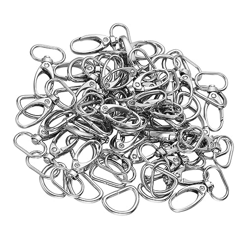 GARIOUANS Lobster Clasp für Schmuckherstellung Umweltfreundlicher Zinklegierungs Haken für Armbänder und Schlüsselanhänger Drehbar für Einfache Anwendung von GARIOUANS