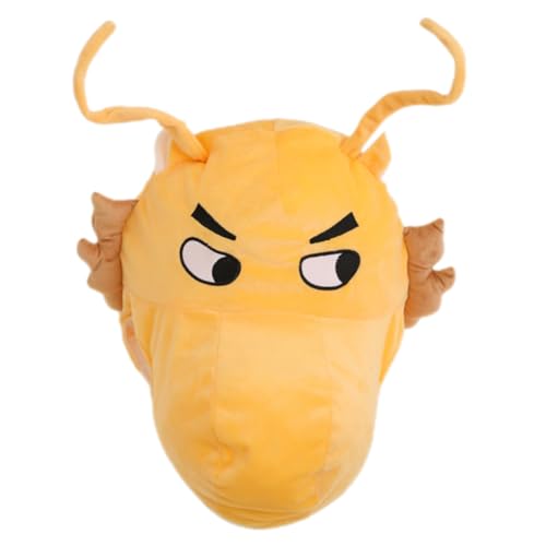 GARIOUANS Lustiger Drachen-kopfschmuck Festhut Leichtes Cosplay Zubehör für Halloween Karneval Fotografie Requisiten Drachenkostüm Kopfstück von GARIOUANS
